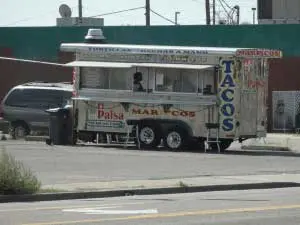Meth tacos that comes to you from a near by taco truck