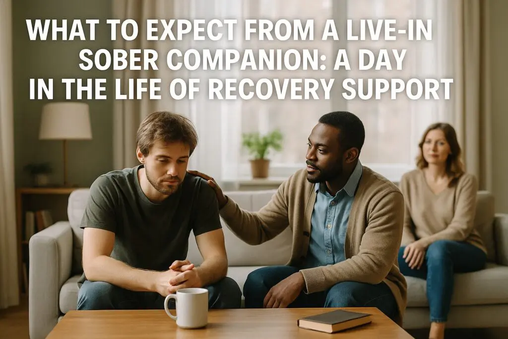 What to Expect from a Live-In Sober Companion: A Day in the Life of Recovery Support cover