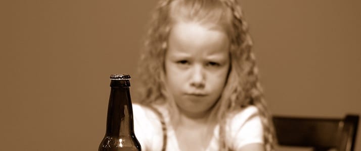 Signs of parental alcoholism and its effects on family dynamics.