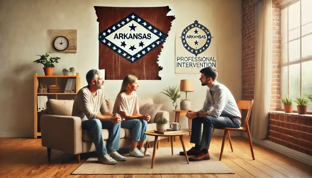Arkansas families seeking addiction intervention support for lasting recovery solutions.