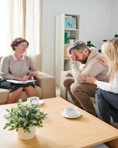 Support for drug and alcohol intervention services to help individuals and families recover.
